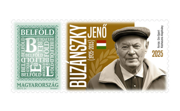 A Magyar Posta tematikus személyes bélyeget bocsátott ki Buzánszky Jenő tiszteletére