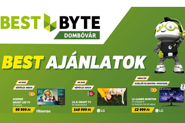 A BestByte Dombóvár legújabb ajánlatai