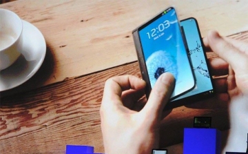 Hamarosan jöhet az első hajlítható Samsung mobil