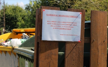Kamerák figyelik az illegális szemétlerakókat Dombóváron