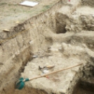Középkori templom alapjainak ásatása Lápafőn