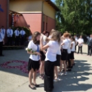 Elbúcsúztak iskolájuktól a kaposszekcsői nyolcadikosok