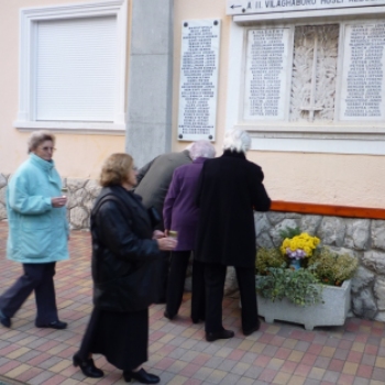 Az elhunytakra emlékeztek az elmúlt hétvégén Kaposszekcsőn