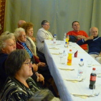 60 év felettiek találkozója Kaposszekcsőn