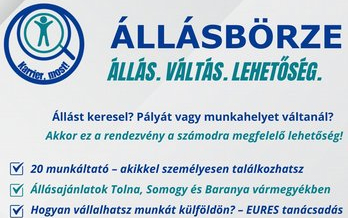 Állásbörzét szerveznek május 13-án Dombóváron