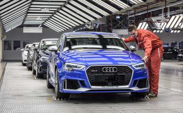 Audi Hungaria: tízéves termelési csúcs dőlt meg 2023-ban