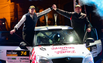 Ezüstös siker a Rally Hungary-n!