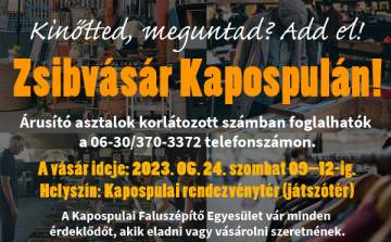 Zsibvásár Kapospulán!